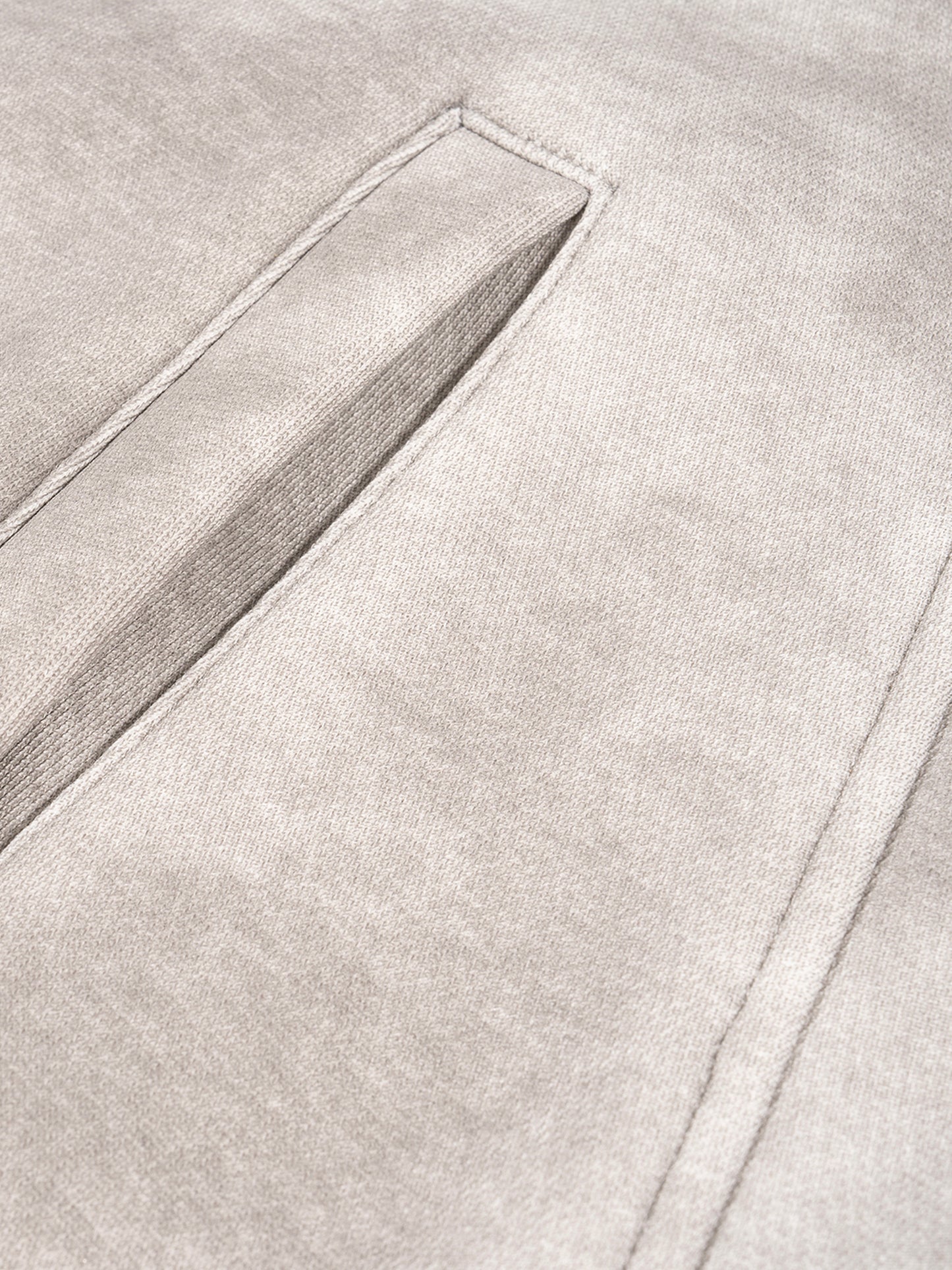 Dirty Washed Zip-Up Fleece Hoodie