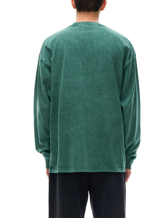 Acid Wash Oversize Long Sleeve T-Shirt