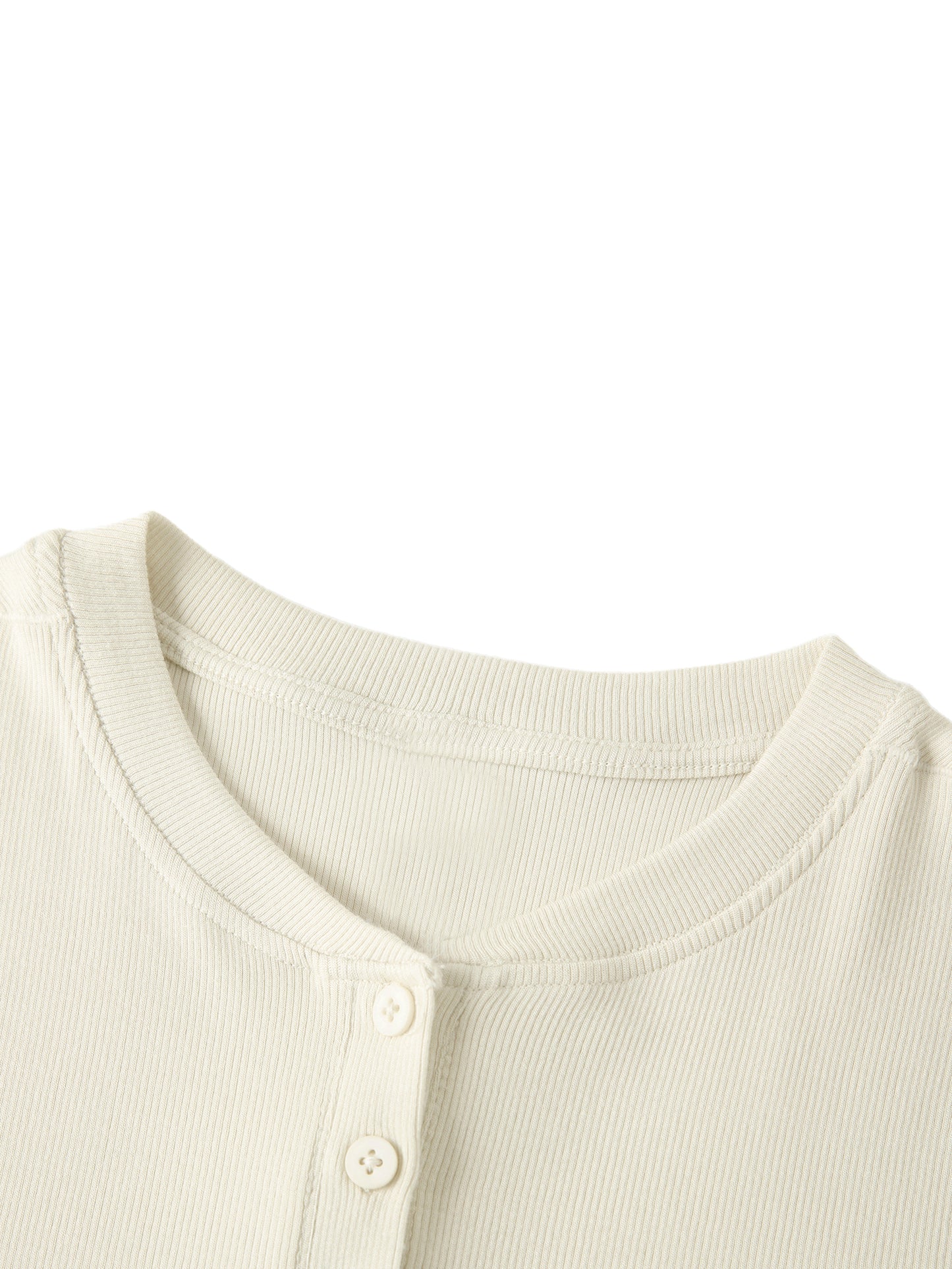 Modal Bodycon Henley Shirt