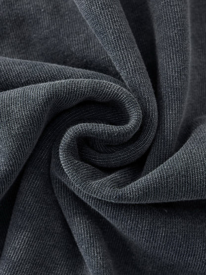 Snow Wash Raw-Hem Boxy T-shirt