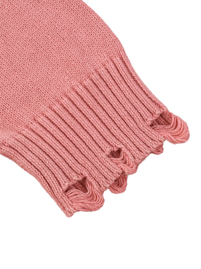 Vintage Washed Hand-Frayed Sweater